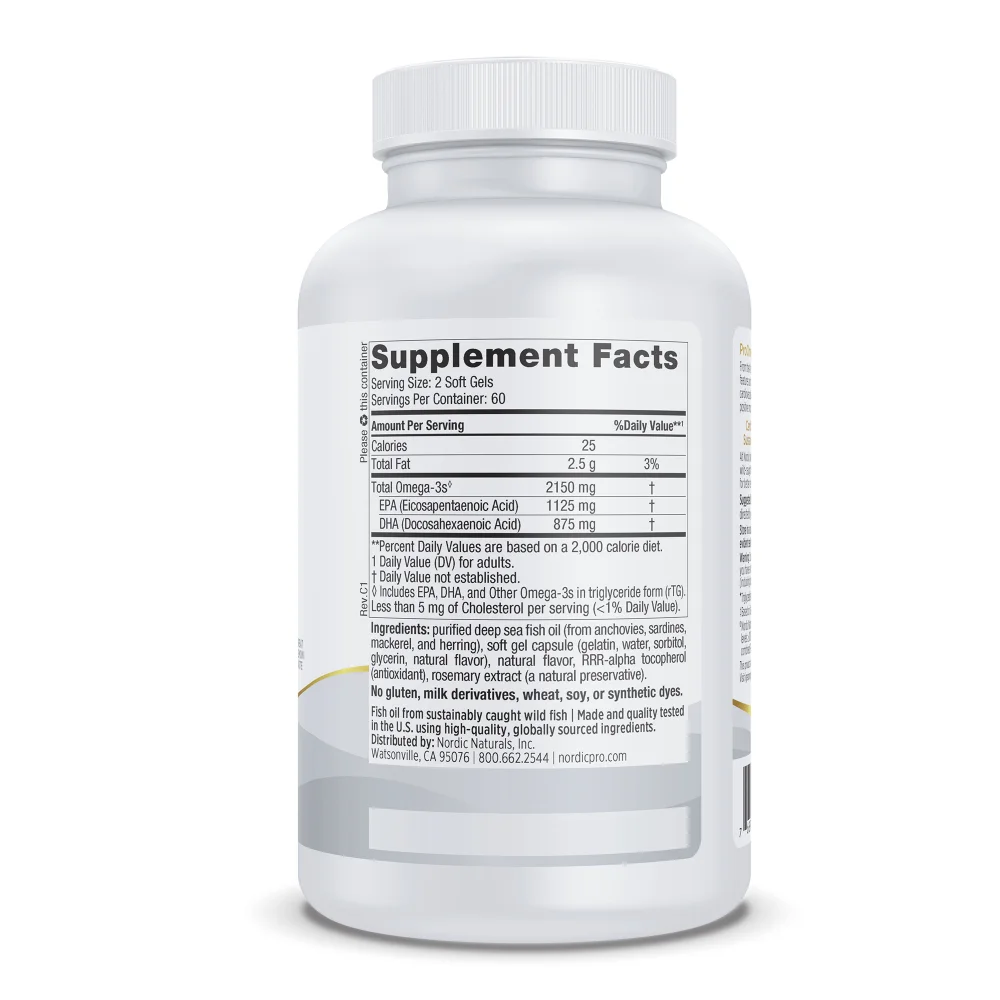 ProOmega (Lemon) (60 soft gels) - Image 4